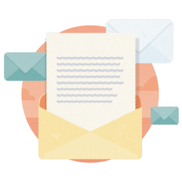 Consulter les courriers de démarches après décès