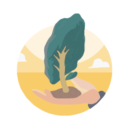 Planter un arbre en la mémoire d'un proche