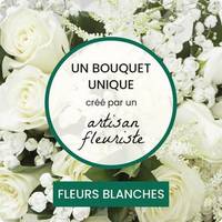 Bouquet du fleuriste Blanc