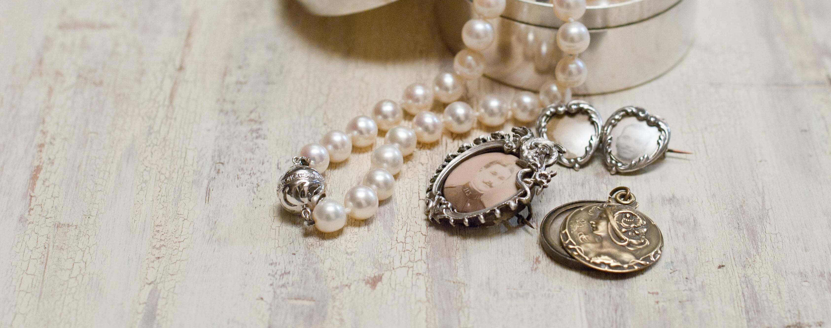 Broche De Deuil Vintage - Début Des Années 1900 (1900s) - Occasion
